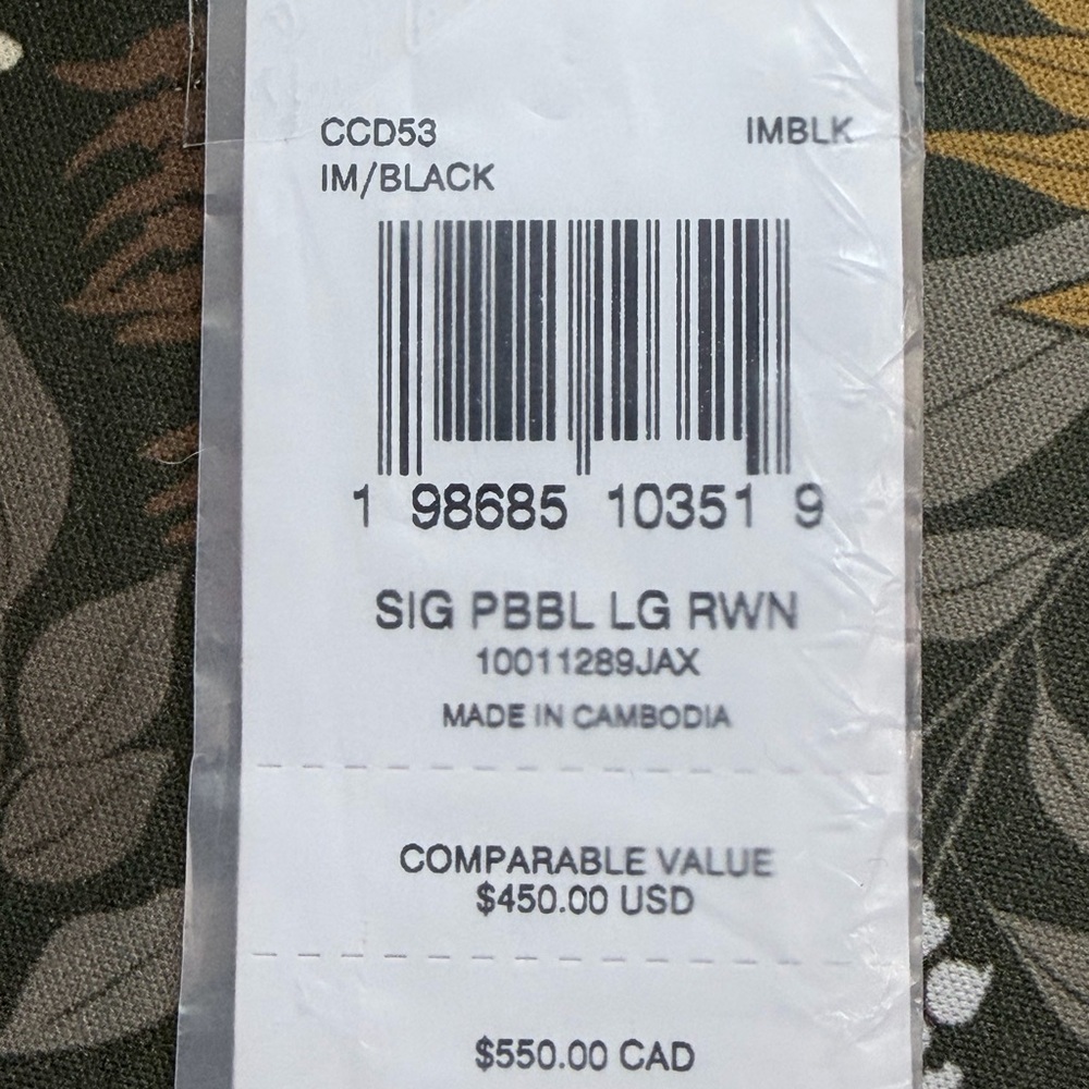 Coach Black Signature Leather Large Rowan - Picture 7 of 8